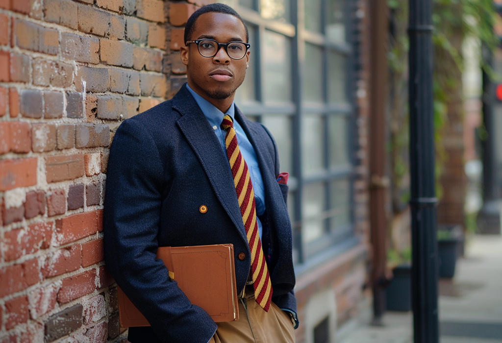 academic-looking man