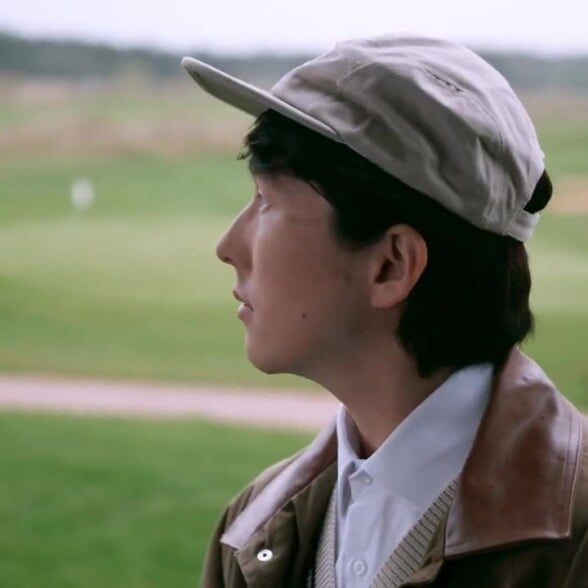 Baseball cap with minimal design.