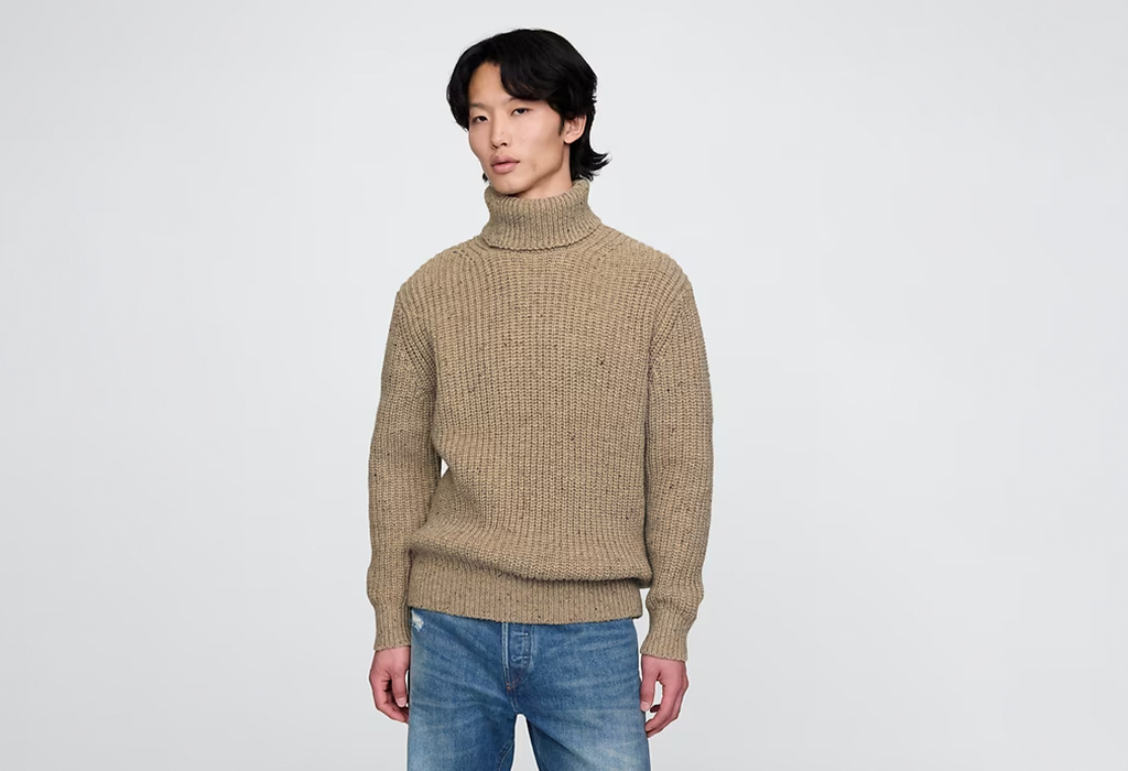 Donegal Turtleneck Sweater