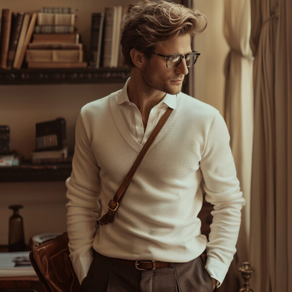 Light Academia Fashion Scholar Look